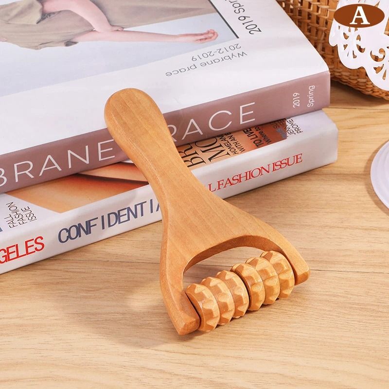 Wooden Relaxation Roller Massager