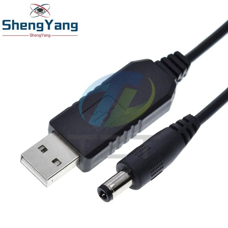 USB Step Up Converter Cable 5V to 9V 12V Power Boost Adapter