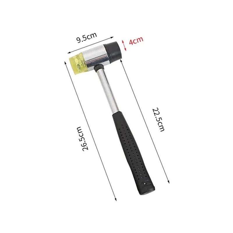 Double-Face Soft Tap Rubber Mallet