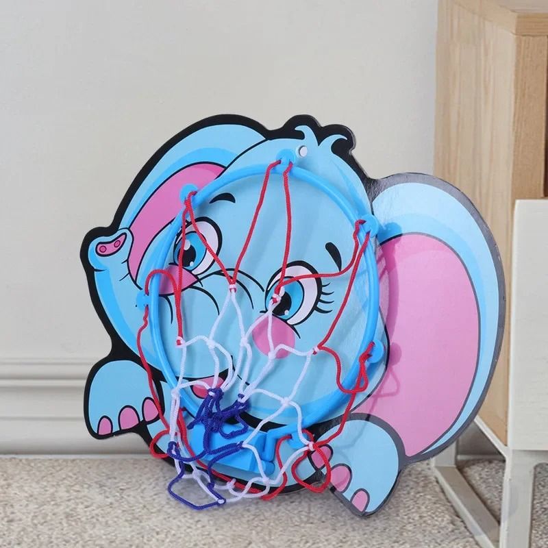 Professional Cartoon Animal Kids Basketball Hoop Kit