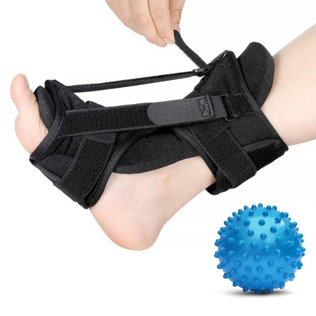 Adjustable Night Splint for Plantar Fasciitis Relief