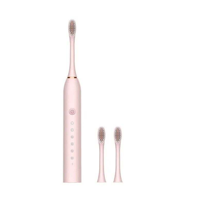 Ultrasonic Deep Clean Waterproof Electric Toothbrush with 6 Modes & DuPont Bristles