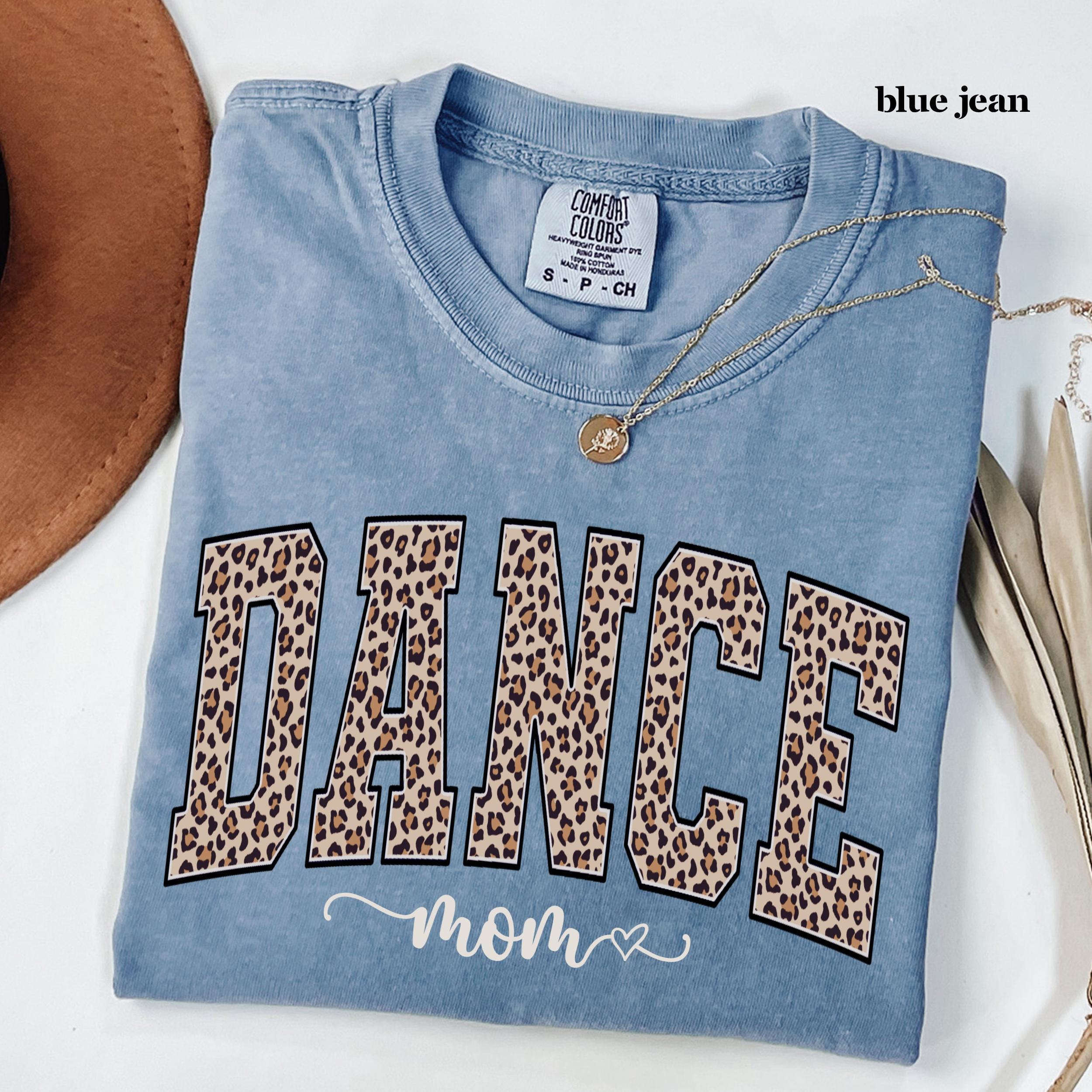 Personalized Dance Mama Shirt Custom Name Graphic Tee Cute Dance Mom T-Shirt