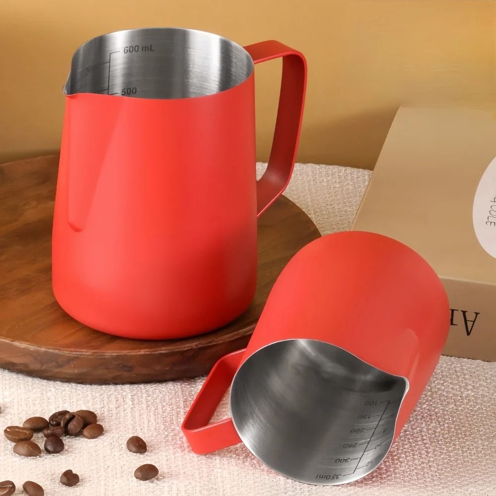 Stainless Steel Coffee Milk Frothing Pitcher