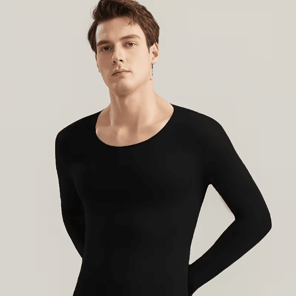 Mens Thermal Underwear Set for Winter Warmth, Breathable Comfort, and Easy Layering