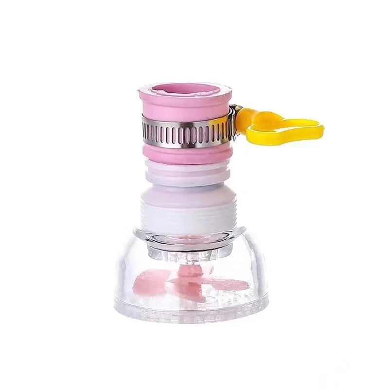 Universal Rotation Faucet Bubbler, Water Saving Economizer Head, Swivel Kitchen Faucet Nozzle Adapter