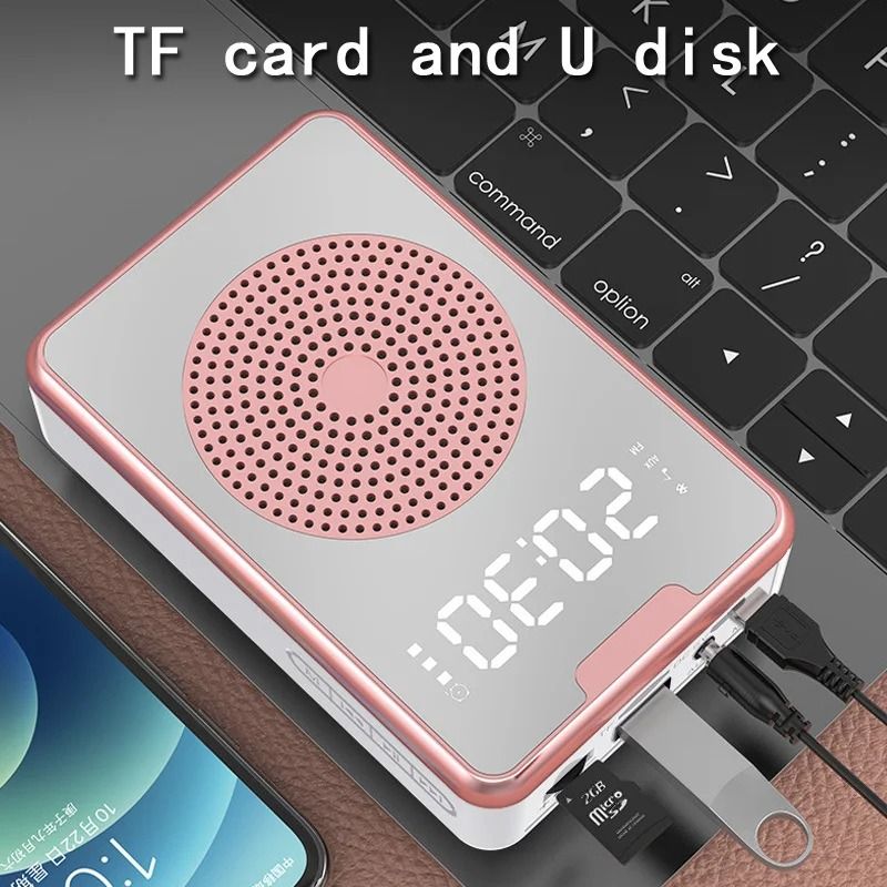 Portable Wireless Bluetooth Voice Amplifier with Microphone