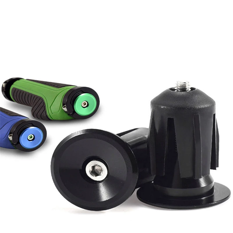 Aluminum Alloy Bike Handlebar End Caps Secure Grip Plug MTB Road Bicycle Bar End Caps