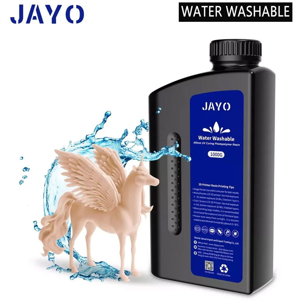 Jayo 3D Printer UV Resin 405nm Standard ABS Like and Water Wash Options