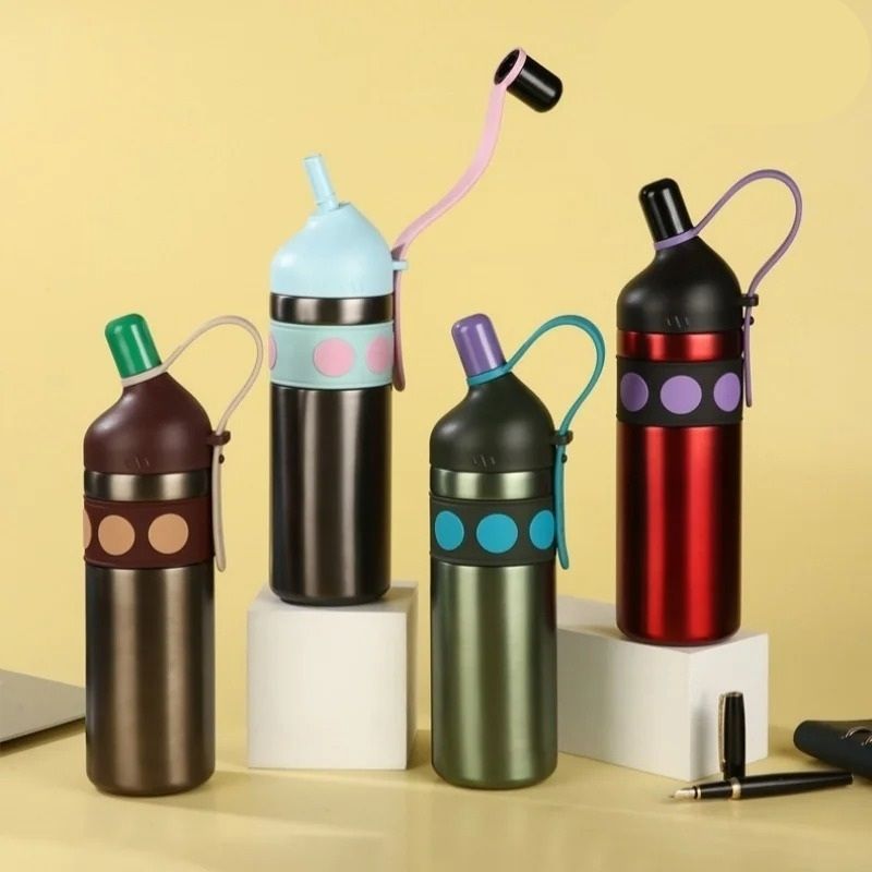 Stainless Steel Kids Sippy Cup and Travel Thermos