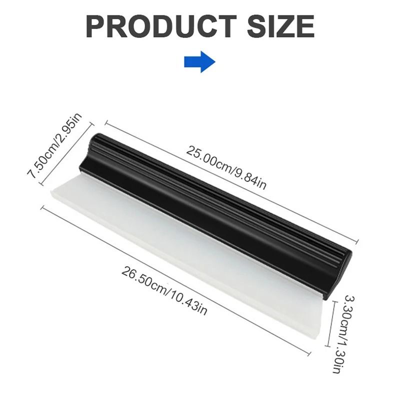 Flexible Soft Silicone Water Wiper – High-Efficiency Glass Scraper & Squeegee Tool
