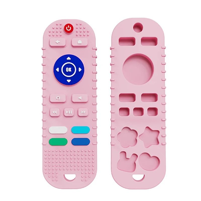 Silicone Baby Teething Toy BPA Free Remote Control Chew Teether