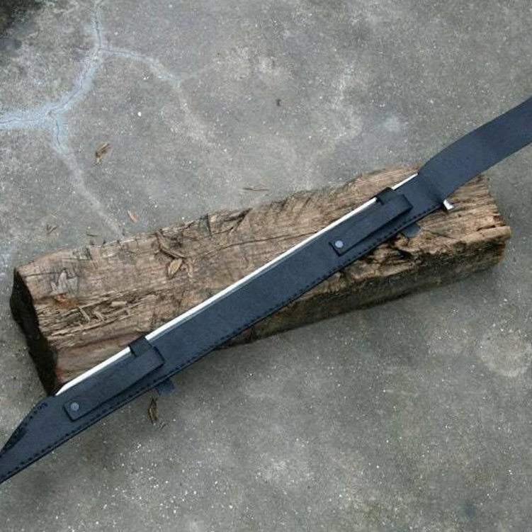 D2 Steel Sword, Hunting Short Sword, Battle Ready Sword, Viking Sword, Includes Sheath