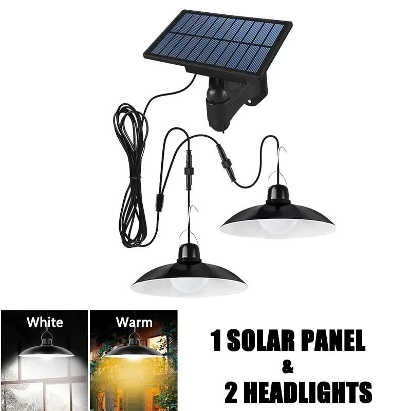 Solar Pendant Lamp Waterproof Chandelier