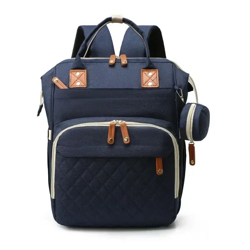 USB Mummy Diaper Bag Backpack – Large Capacity Waterproof Baby Care Maternity Nappy Bag with Wet Pockets