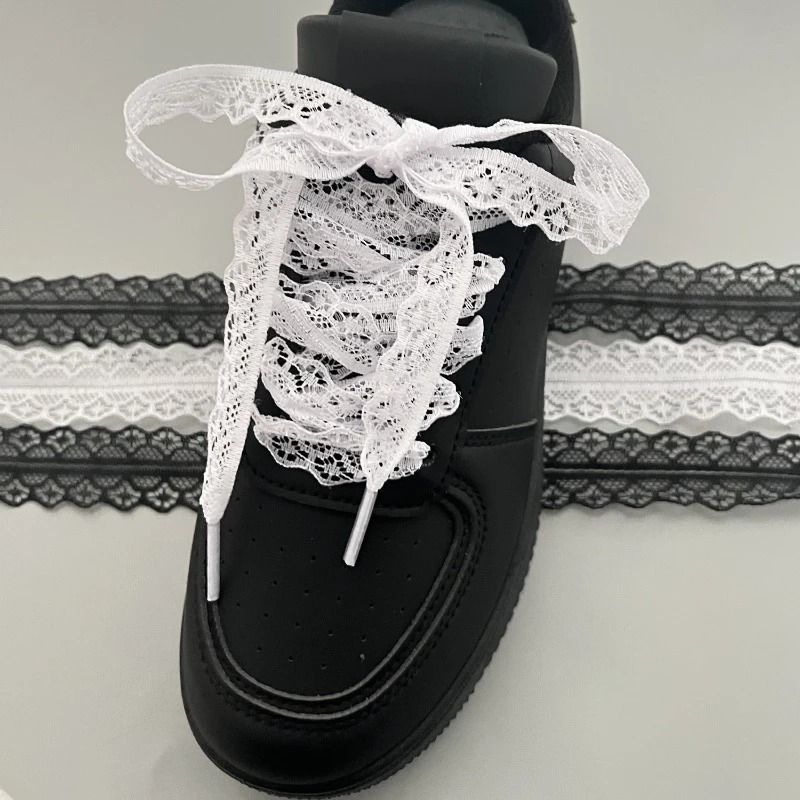 Fancy Lace Flat Shoelaces for Sneakers