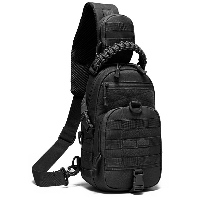 Waterproof Tactical Chest Bag for Men Military Grade Hiking Crossbody Sling Shoulder Pack