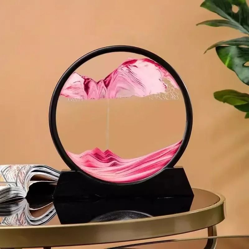 3D Moving Sand Art Picture & Deep Sea Quicksand Flowing Motion Display