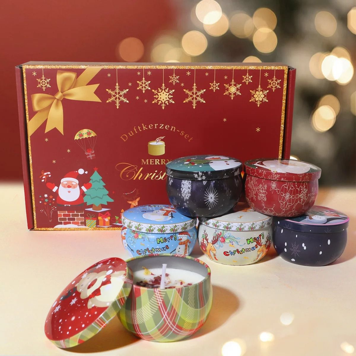 Gemini said Christmas Holiday Aromatherapy Candle Collection
