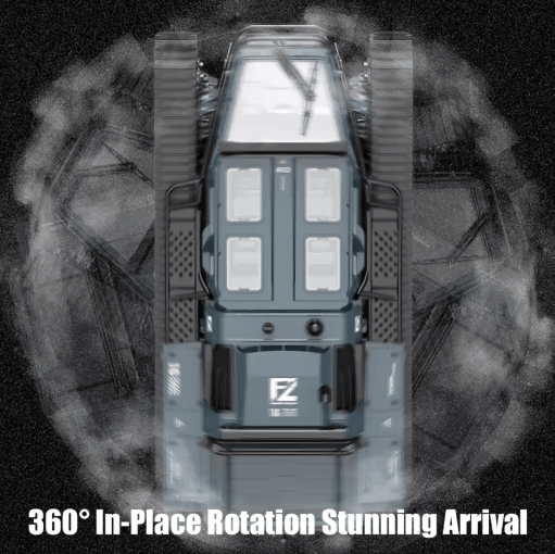 JJRC C8812 RC Tracked Tank LED Light Simulation Remote Control Off Road Vehicle
