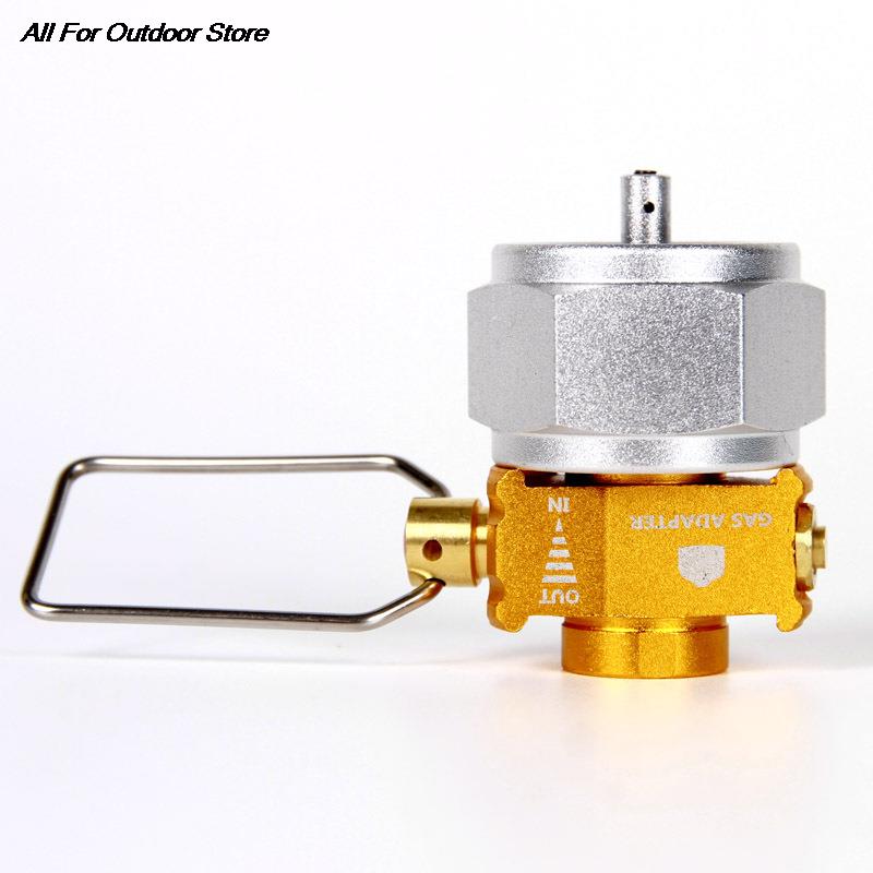 Camping Gas Saver Plus Gas Converter Adapter Refill Flat Tank Conversion Valve