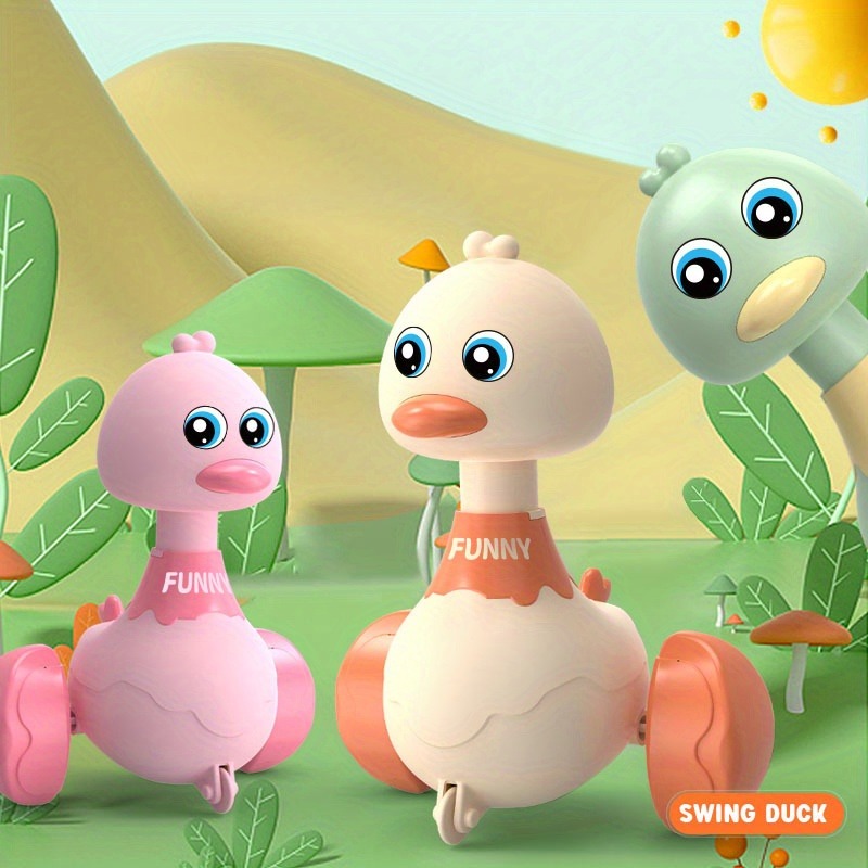 Pull Back Cars Toys for Toddlers, Baby Toy Cars, Cute Duck Car Educational Toys