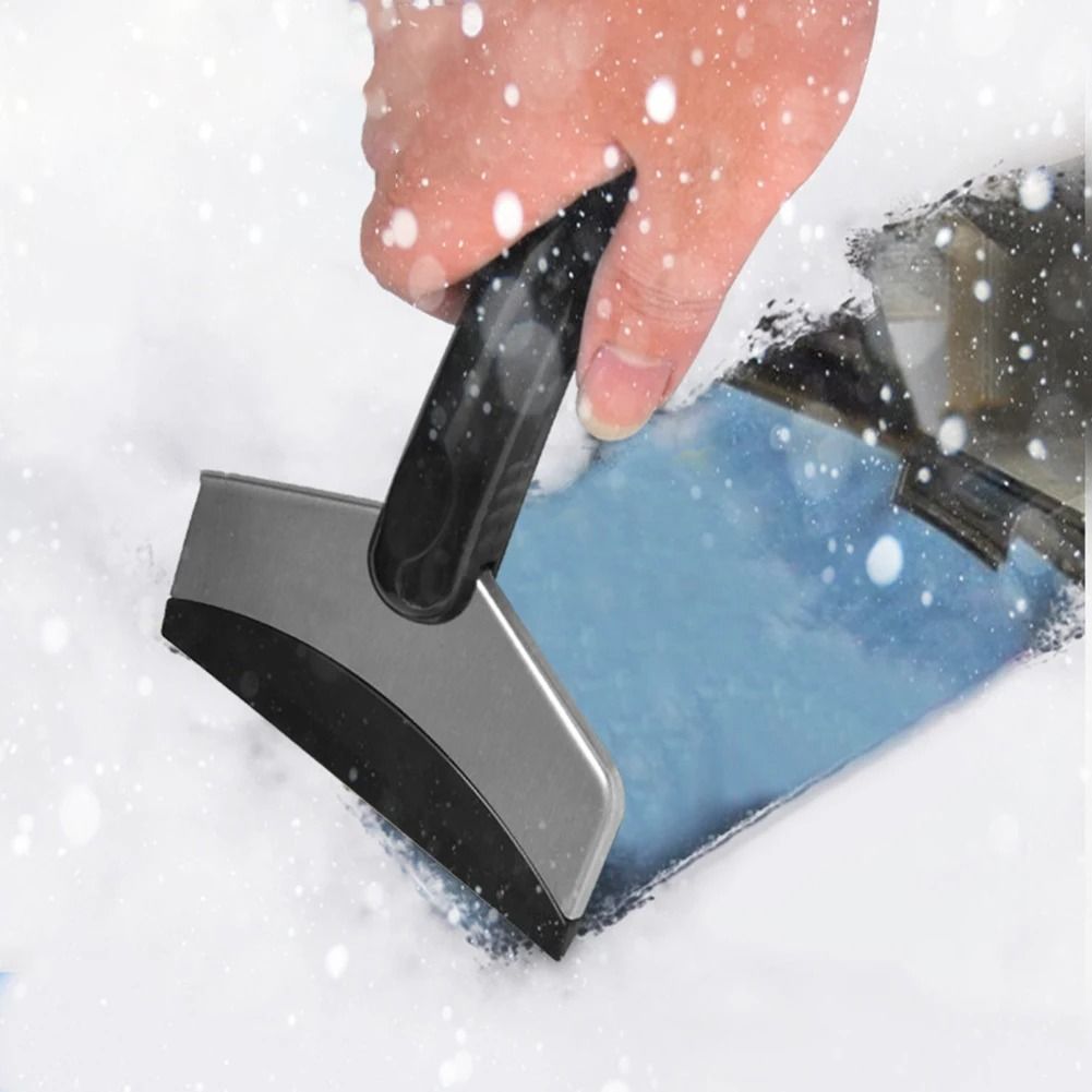 Snow Removal Scraper Stainless Steel Windshield Ice Cleaning Tool