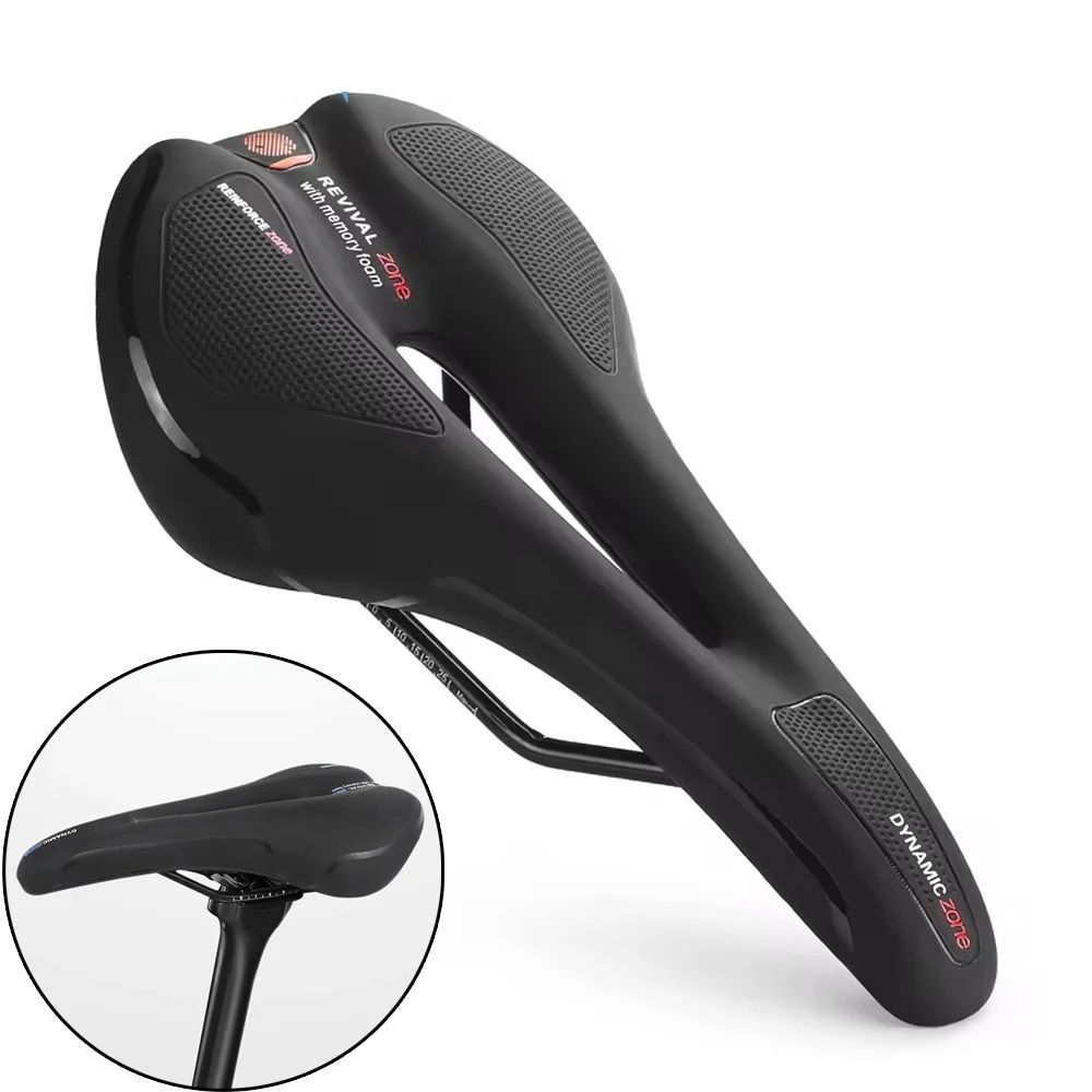 Lightweight Breathable Bicycle Saddle with Shockproof Cycling Cushion