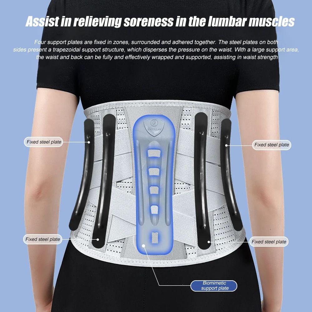 Lumbar Support Belt for Lower Back Pain Relief