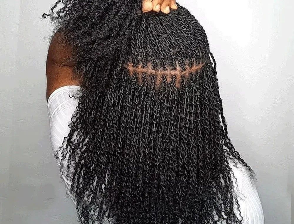 Ultra Texture Kinky Curly Mini Twist Hair