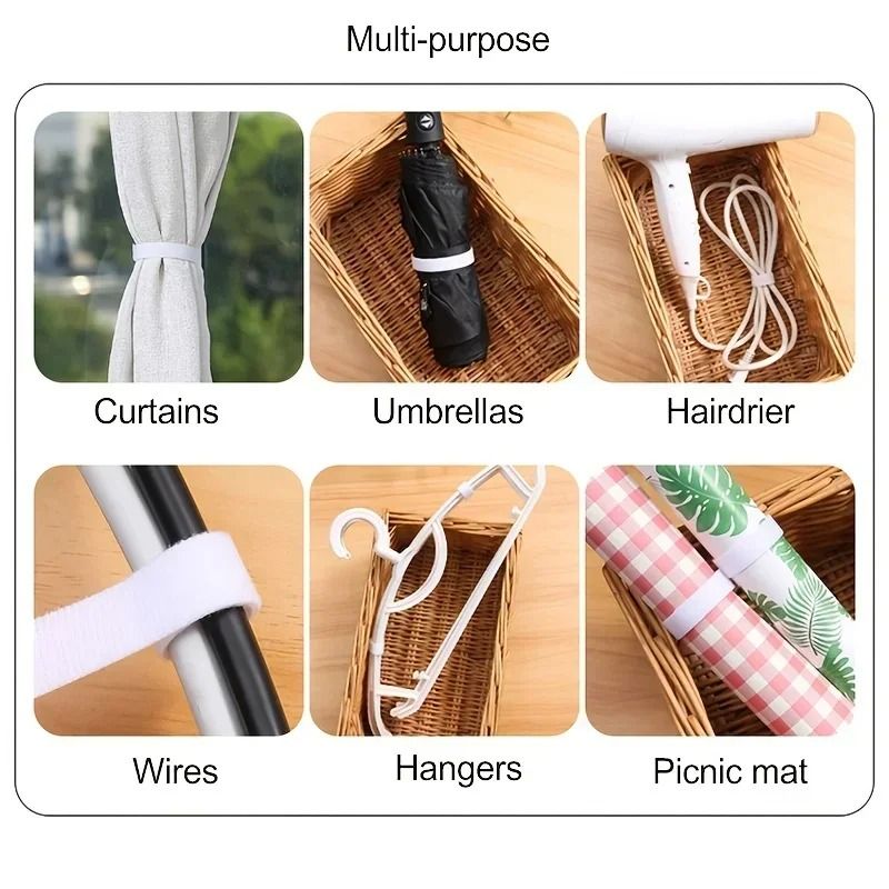 Reusable Multi-Purpose Cable Management Ties