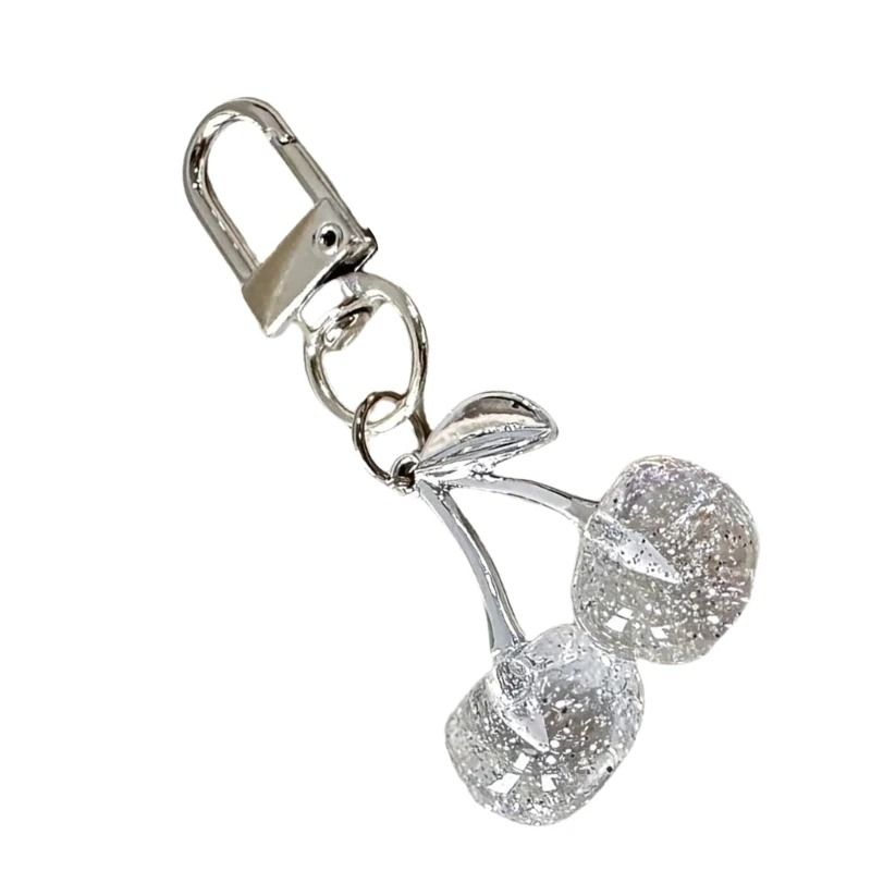 Cherry Keychain Charm Accessory