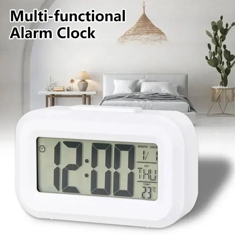 Modern Minimalist LED Digital Desktop Alarm Clock