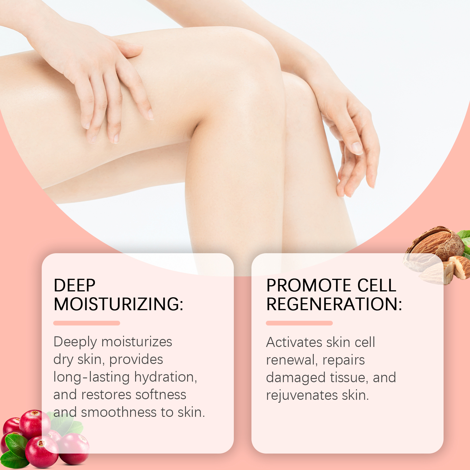 Body Firming Oil for Sagging Skin, Deep Hydration and Smoother Looking Tone
