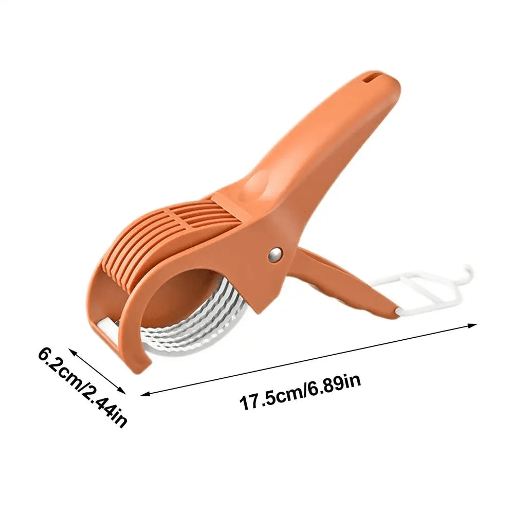 QuickChop Pro Manual Salad and Fruit Slicer