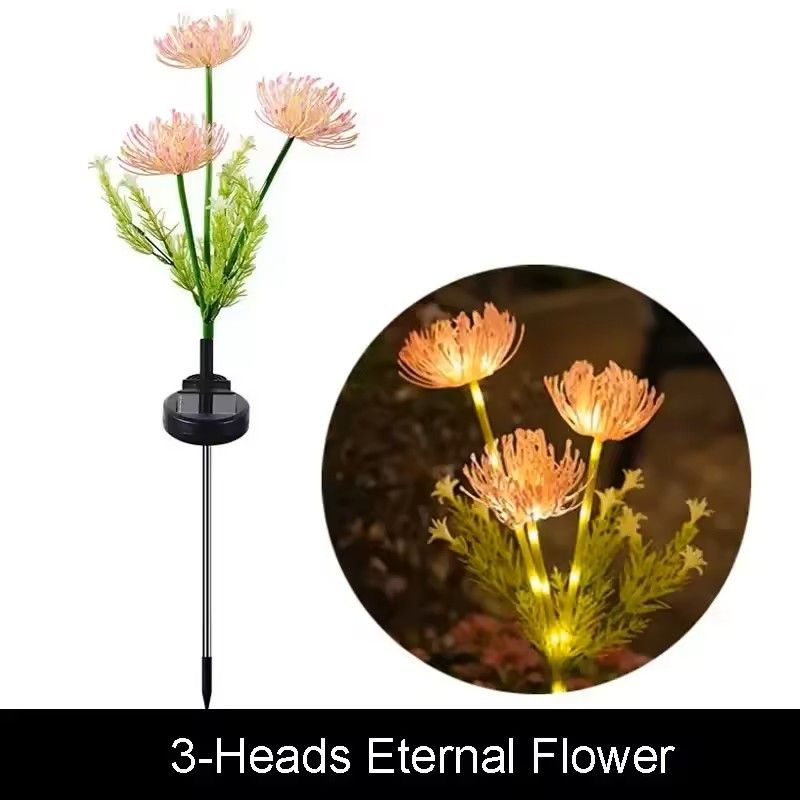 Solar LED Butterfly Flower Light