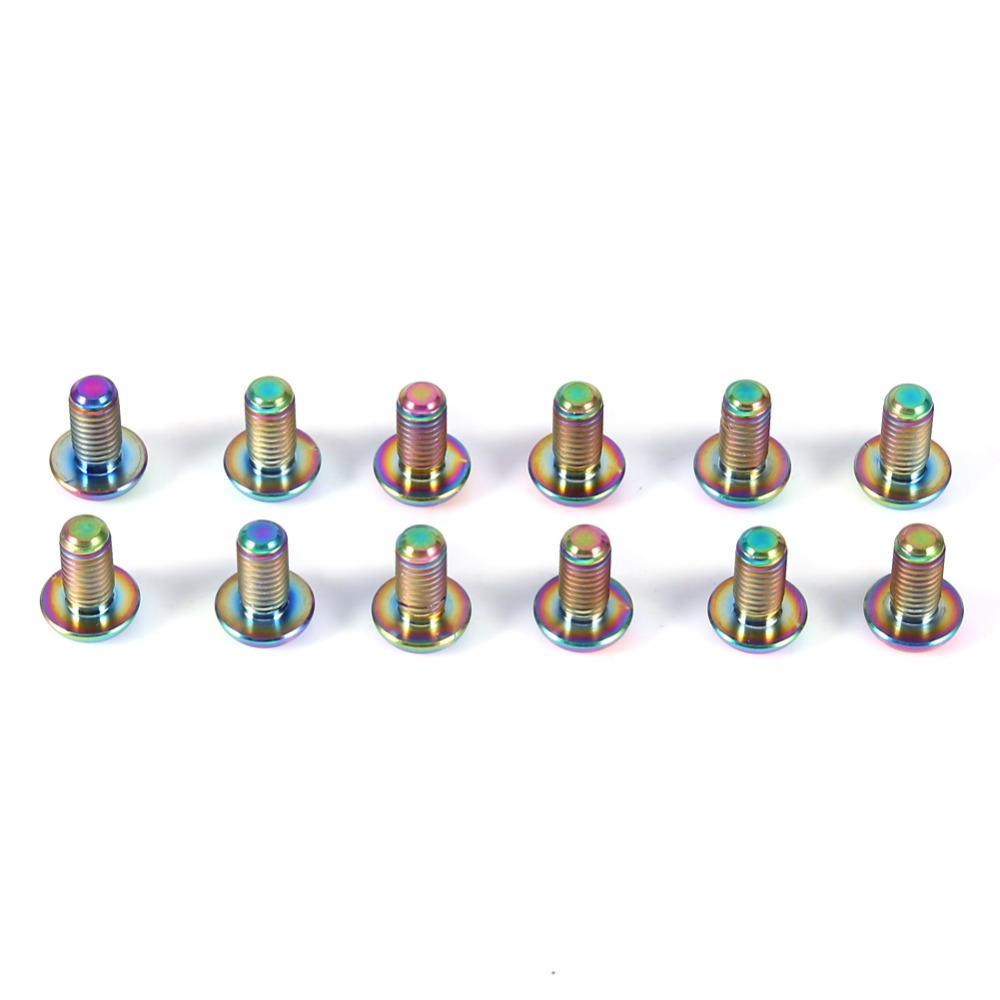 Ultra-Lightweight Bicycle Disc Brake Screws, High-Strength Rotor Bolts