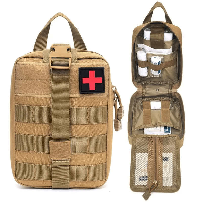 Molle Tactical First Aid Pouch EDC Survival Waist Pack