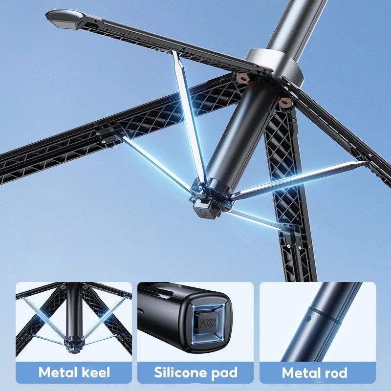 Portable phone teleprompter Tripod Holder for Live Streaming & Vlogging Scripts