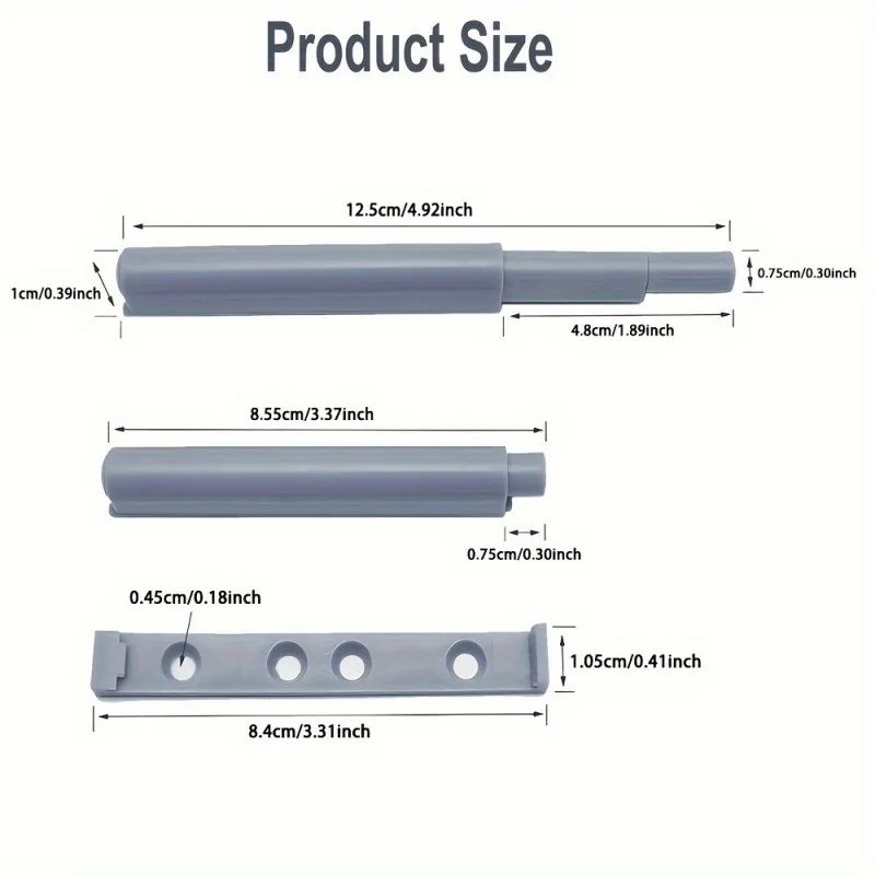 SilentSeal Soft-Close Cabinet Damper Buffers (5/10-Pack)