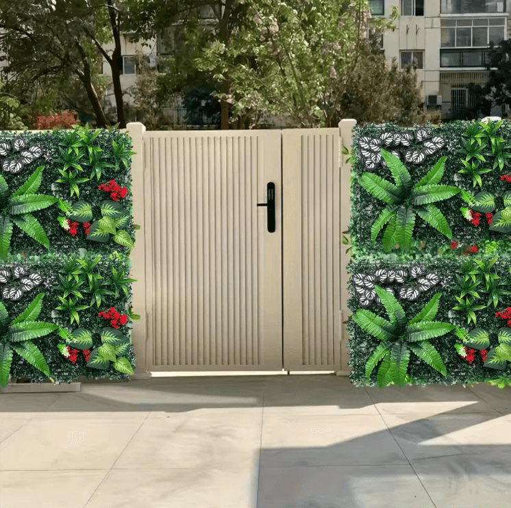 Artificial Green Wall Panel – Lifelike Indoor & Outdoor Plant Wall Decor