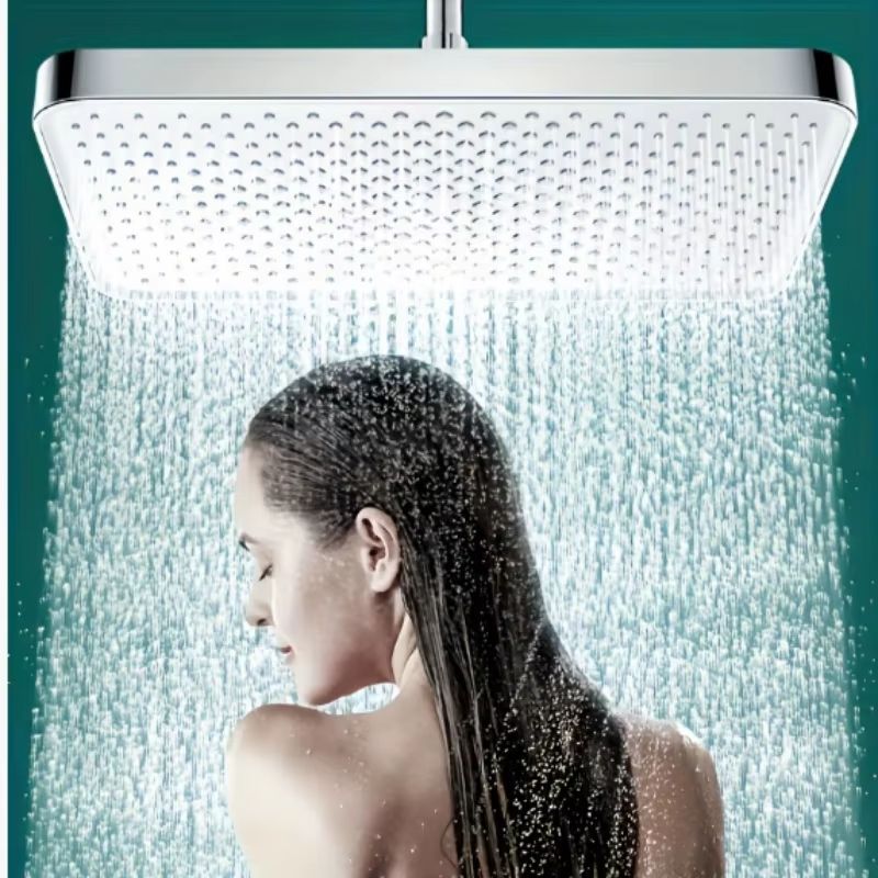 High-Pressure Large Panel Overhead Shower Head Universal Rainfall Showerhead