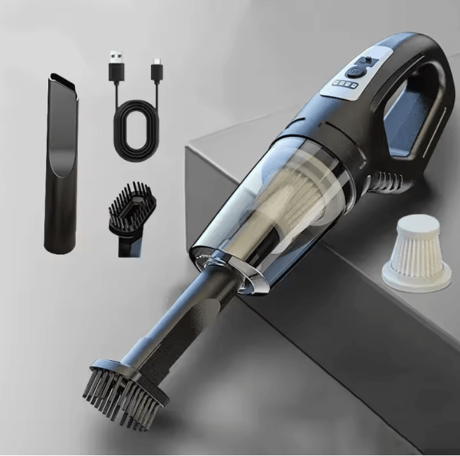 CleanJet 120W Cordless Car Vacuum Cleaner Portable Handheld Suction Cleaner
