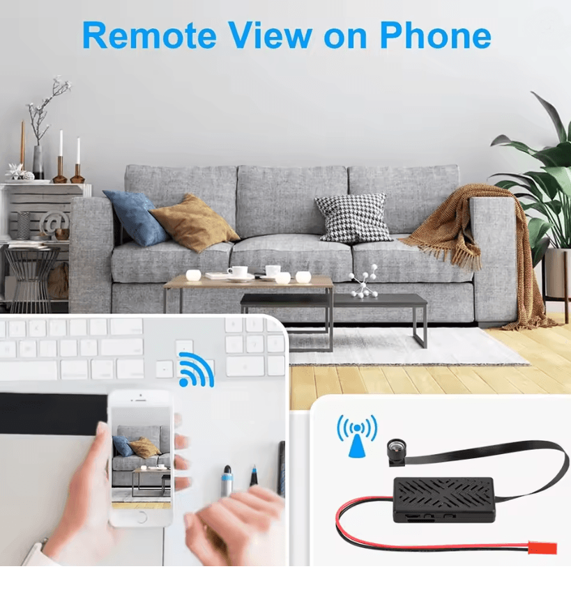 1080P Mini WiFi Camera Module with Motion Detection and Remote Contrl