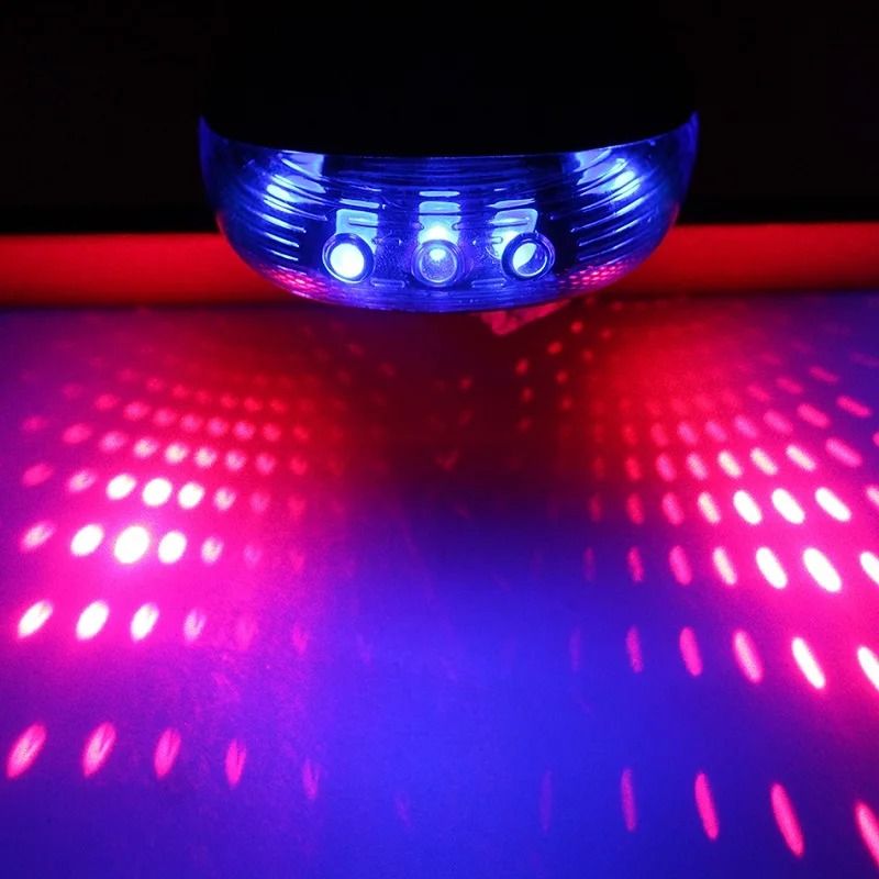 Bike LED Tail Light Laser Waterproof Bicycle Safety Warning Rear Light