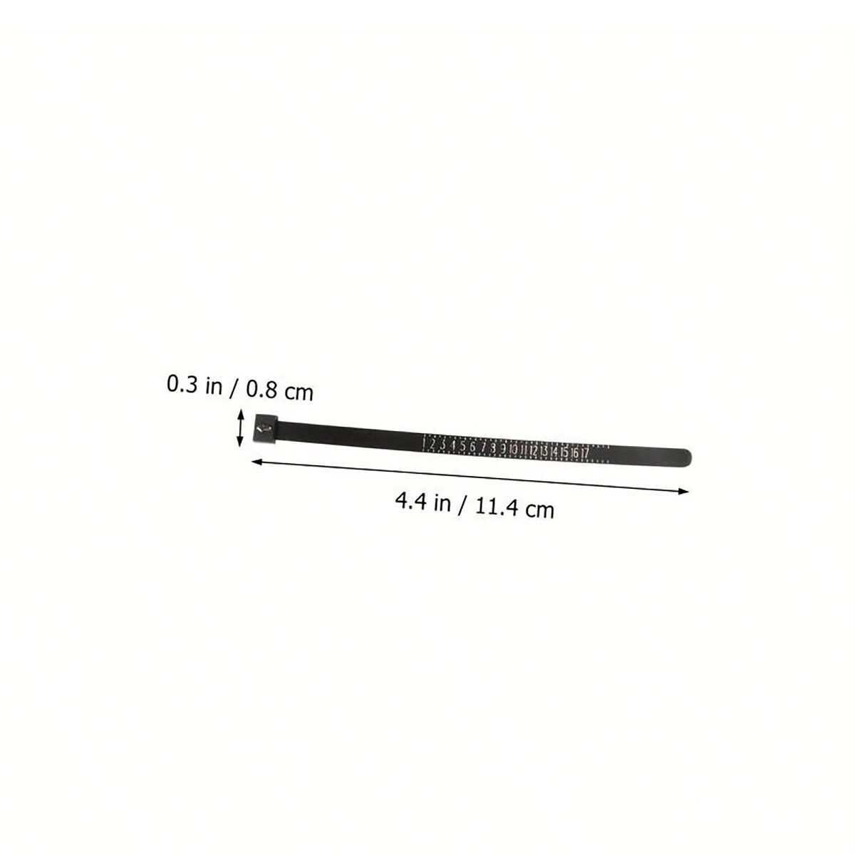 Adjustable Ring Size Measuring Tool – Professional Finger Sizing Instrument for Men & Women