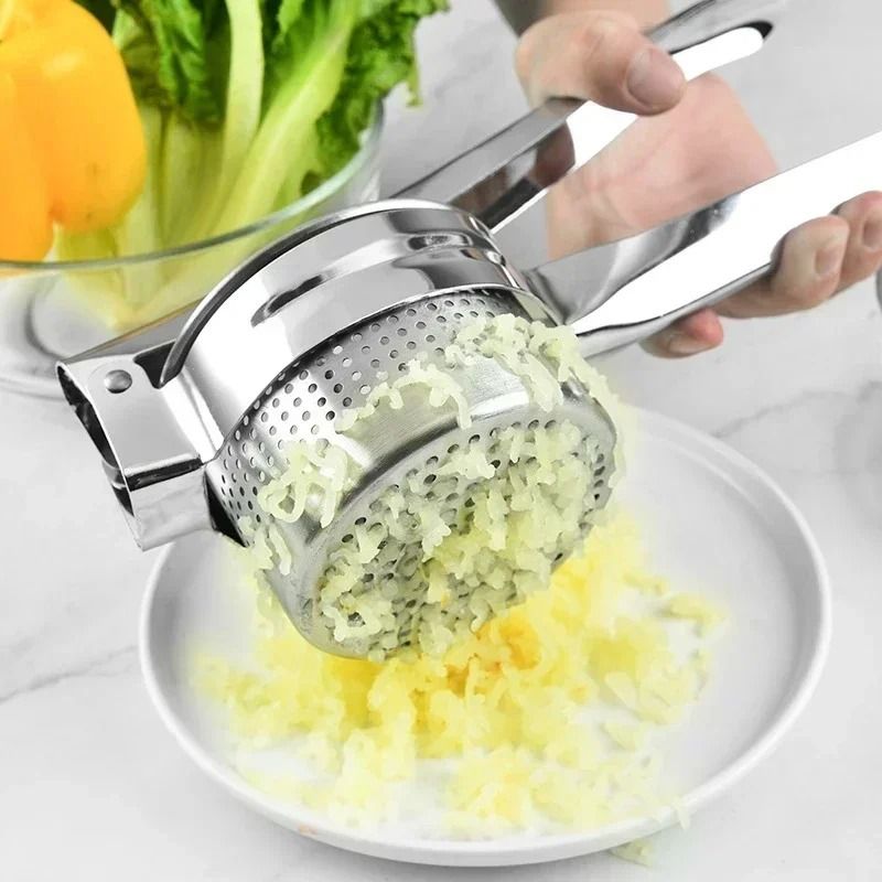 Heavy Duty Stainless Steel Potato Ricer and Press