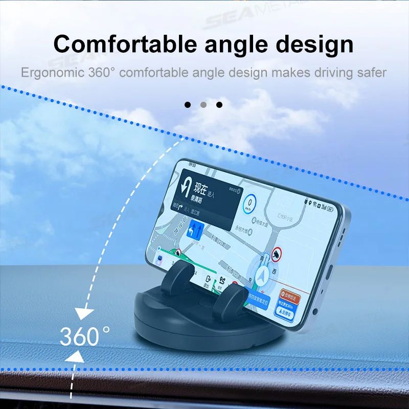 360 Degree Dashboard Car Phone Mount