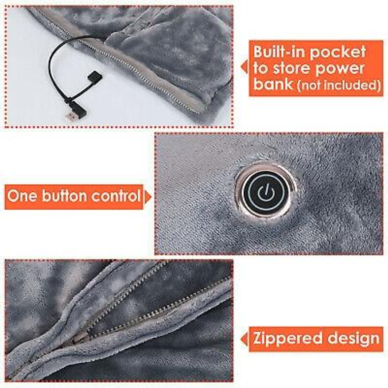 USB Smart Electric heating blanket