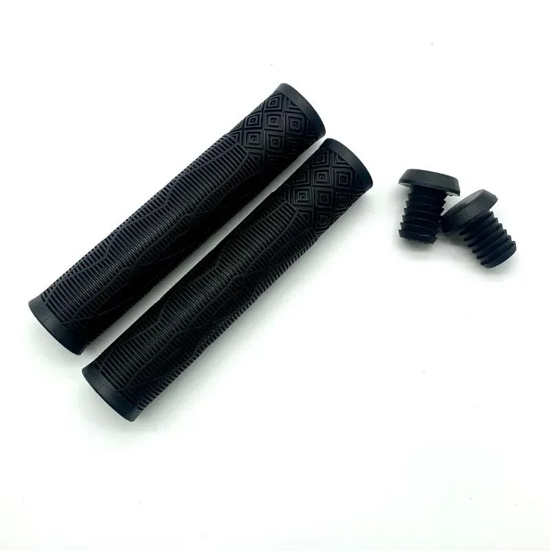 Bicycle Soft Rubber Handlebar Grips (1 Pair)